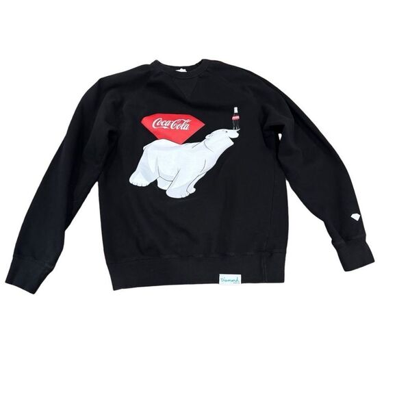 Unicorn Rare Coca Cola x Diamond Sweat shirt Medium EUC 2018 Collection - Picture 1 of 6